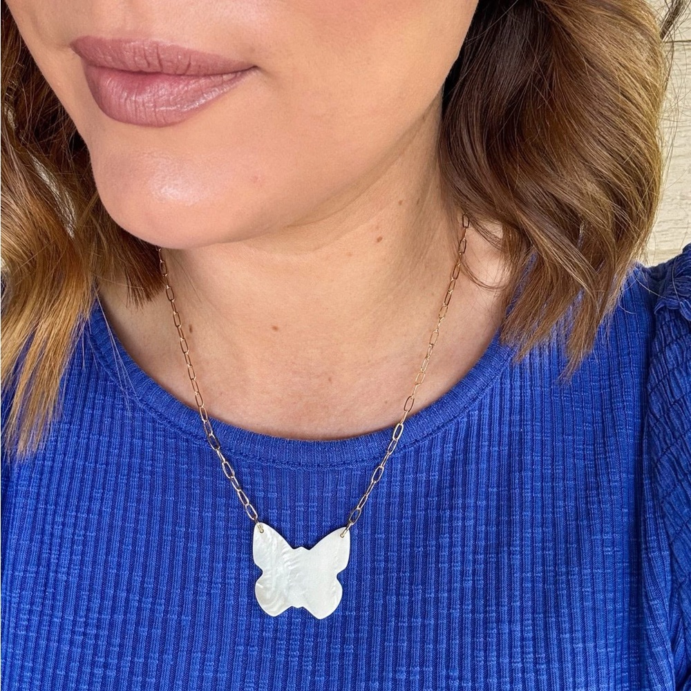 Wonderlust Park Lane Elegant Butterfly Pendant Necklace